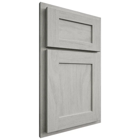 Shiloh Cabinetry Partial Overlay Hanover Poplar Plain Cut Stratus Door