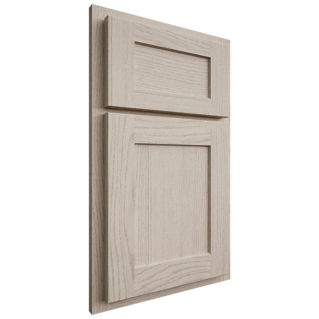 Shiloh Cabinetry Partial Overlay Hanover Walnut Plain Cut Seagull Door