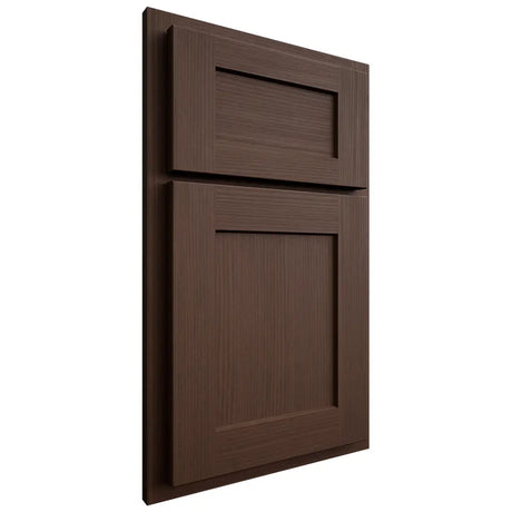 Shiloh Cabinetry Partial Overlay Hanover White Oak Rift Cut Braun Door