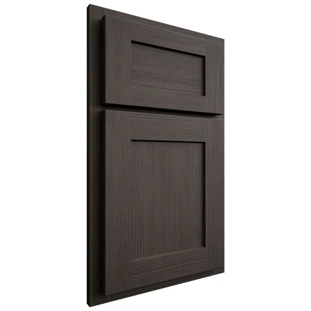 Shiloh Cabinetry Partial Overlay Hanover White Oak Rift Cut Creekside Door