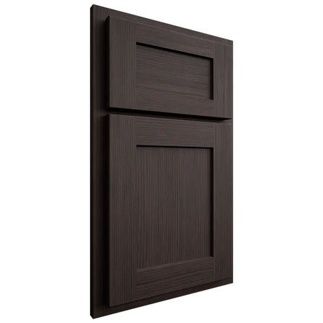 Shiloh Cabinetry Partial Overlay Hanover White Oak Rift Cut Morel Door