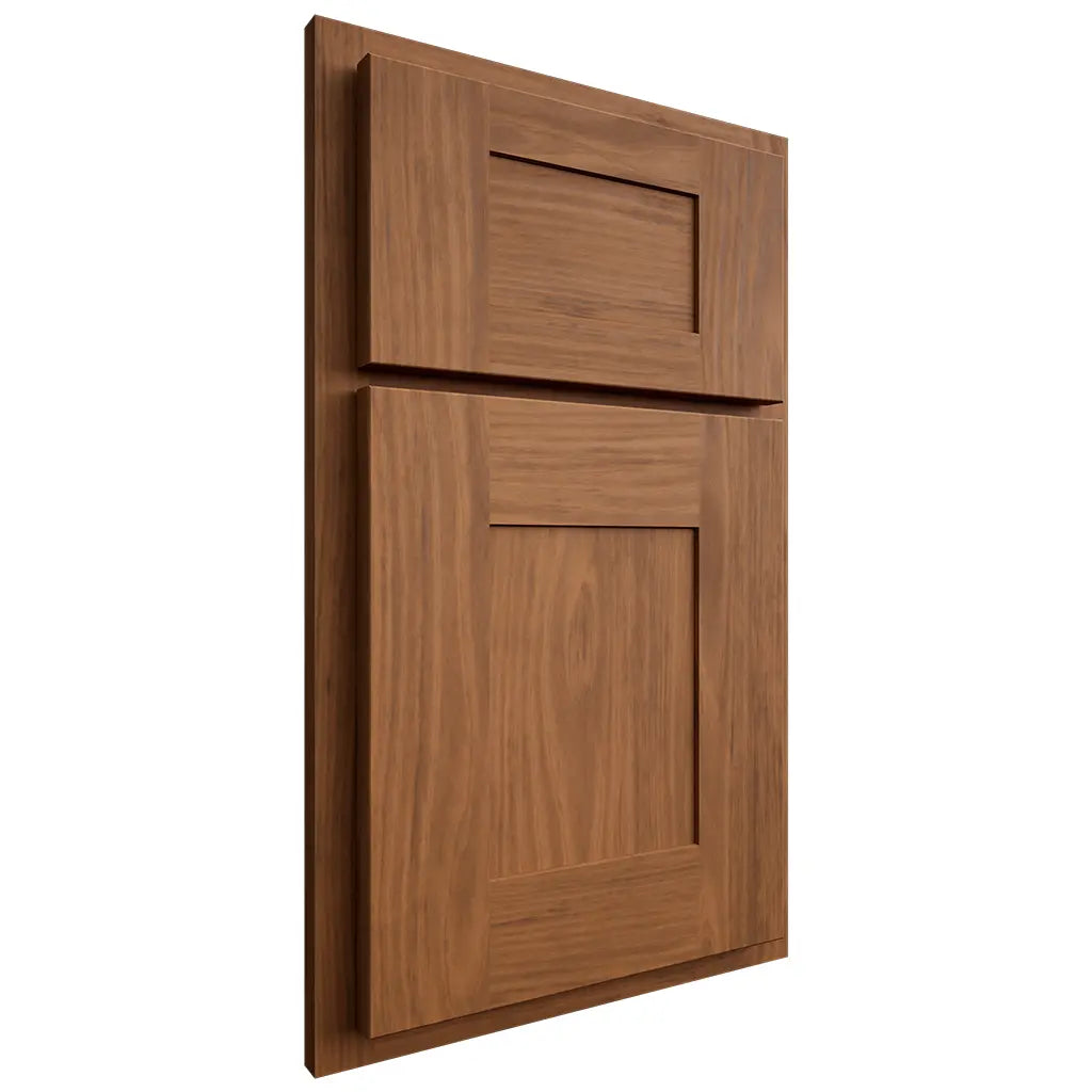 Shiloh Cabinetry Partial Overlay Hartford Cherry Plain Cut Coffee Door