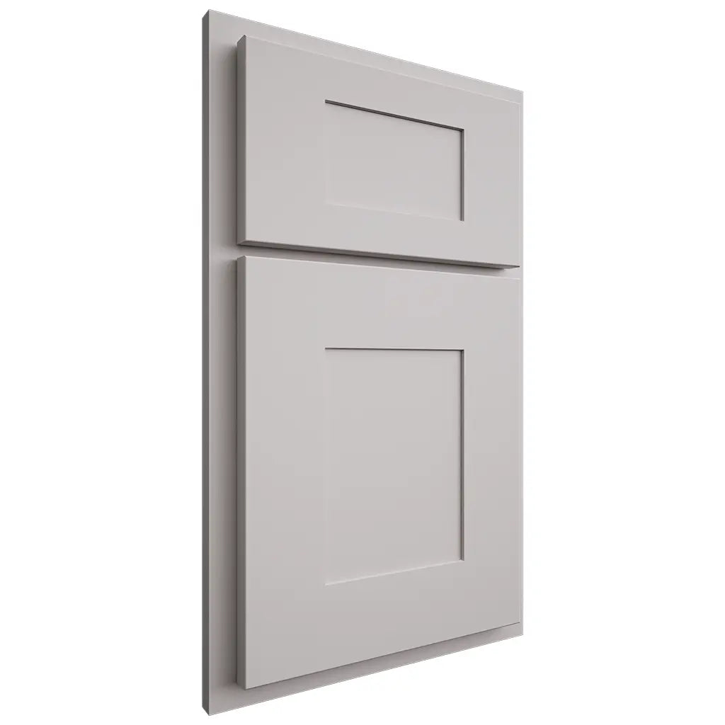 Shiloh Cabinetry Partial Overlay Hartford Paintable Light French Gray Door