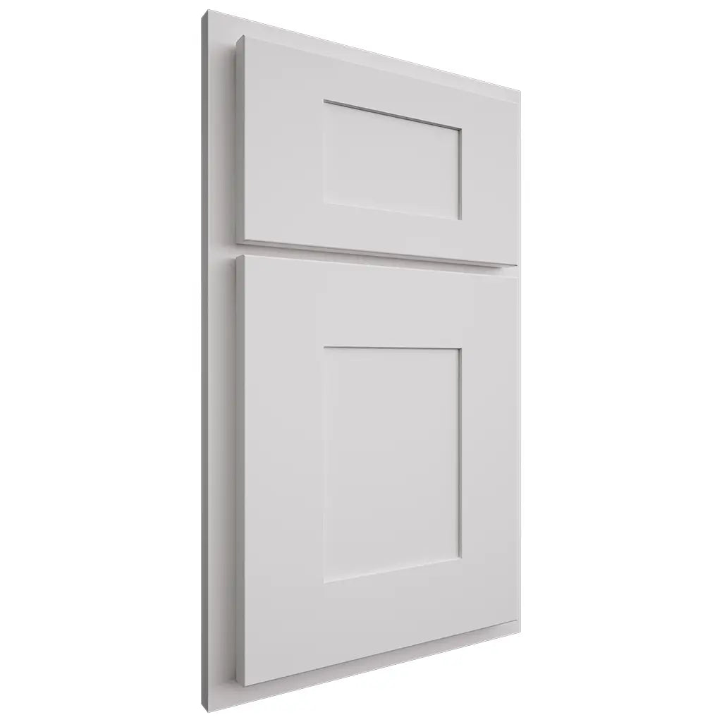 Shiloh Cabinetry Partial Overlay Hartford Paintable Pure White Door