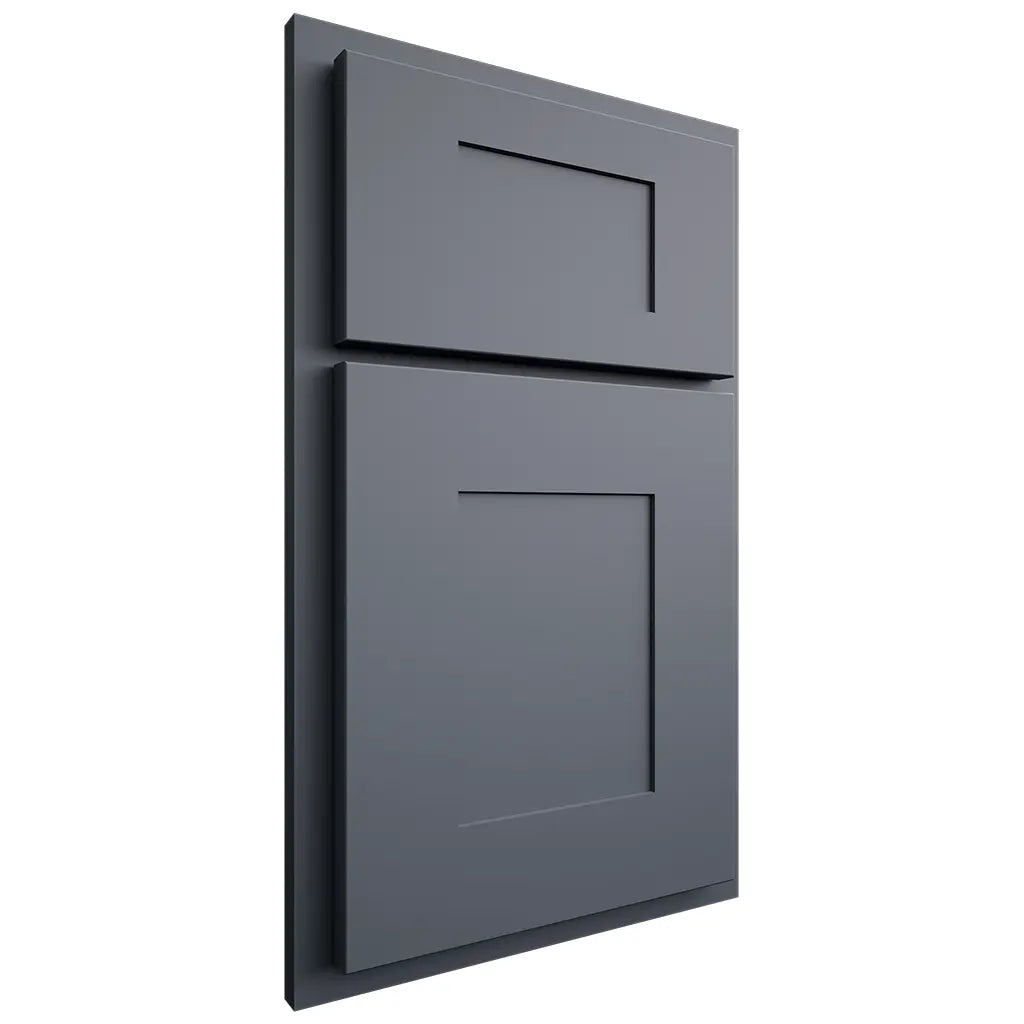 Shiloh Cabinetry Partial Overlay Hartford Paintable Slate Tile Door