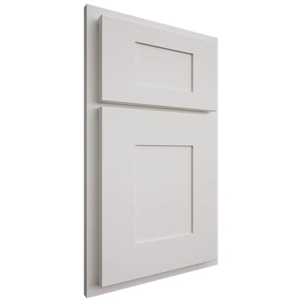 Shiloh Cabinetry Partial Overlay Hartford Paintable Soft White Door
