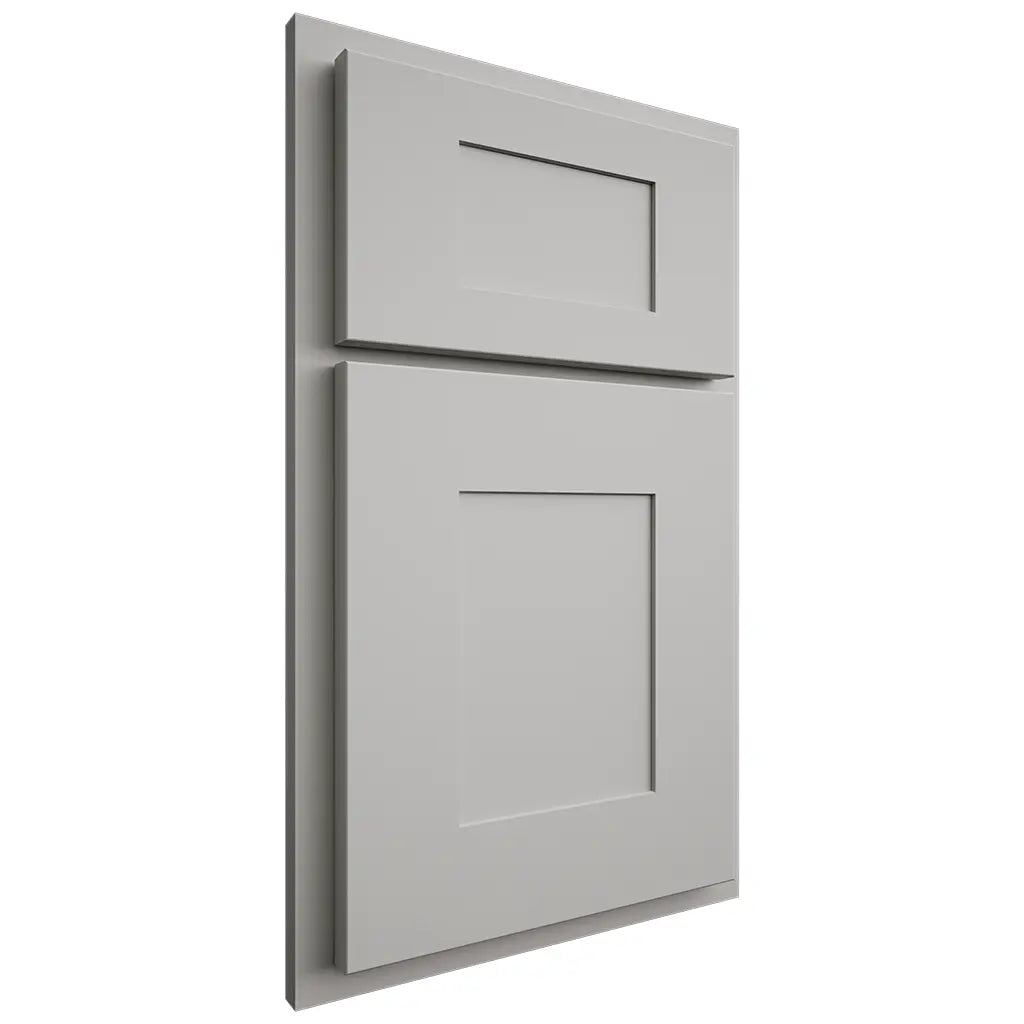 Shiloh Cabinetry Partial Overlay Hartford Paintable Unusual Gray Door