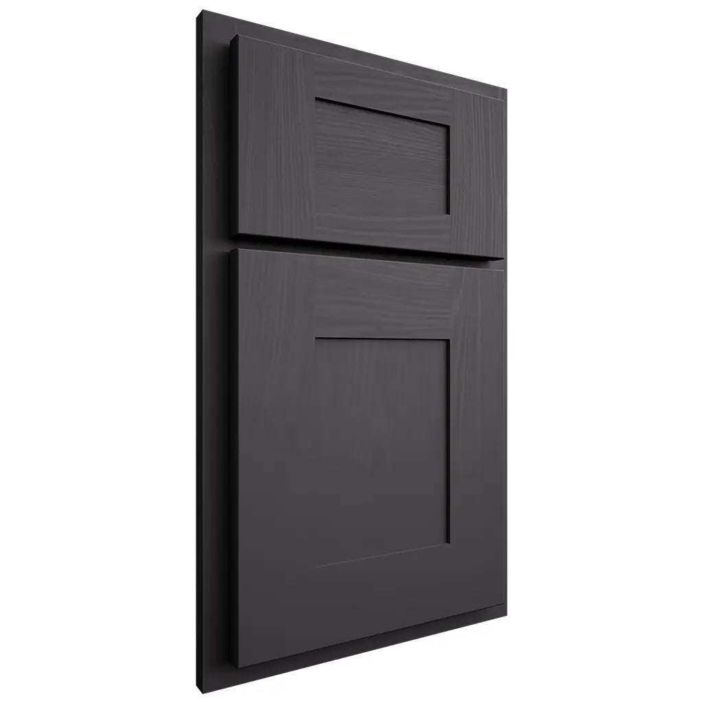 Shiloh Cabinetry Partial Overlay Hartford Poplar Plain Cut Cadet Door