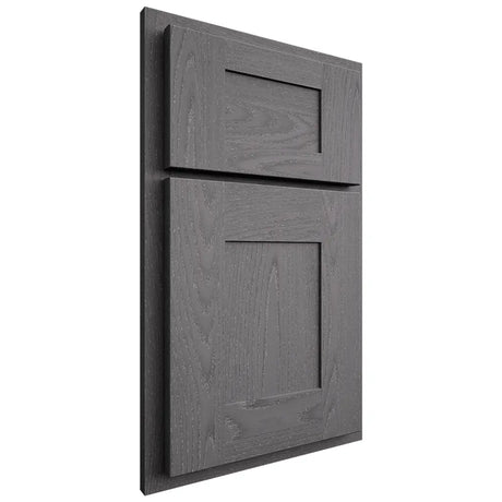 Shiloh Cabinetry Partial Overlay Hartford Red Oak Plain Cut Cadet Door