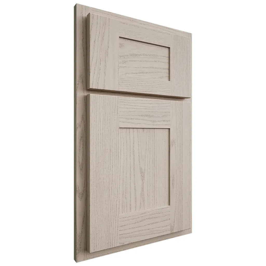 Shiloh Cabinetry Partial Overlay Hartford Walnut Plain Cut Seagull Door