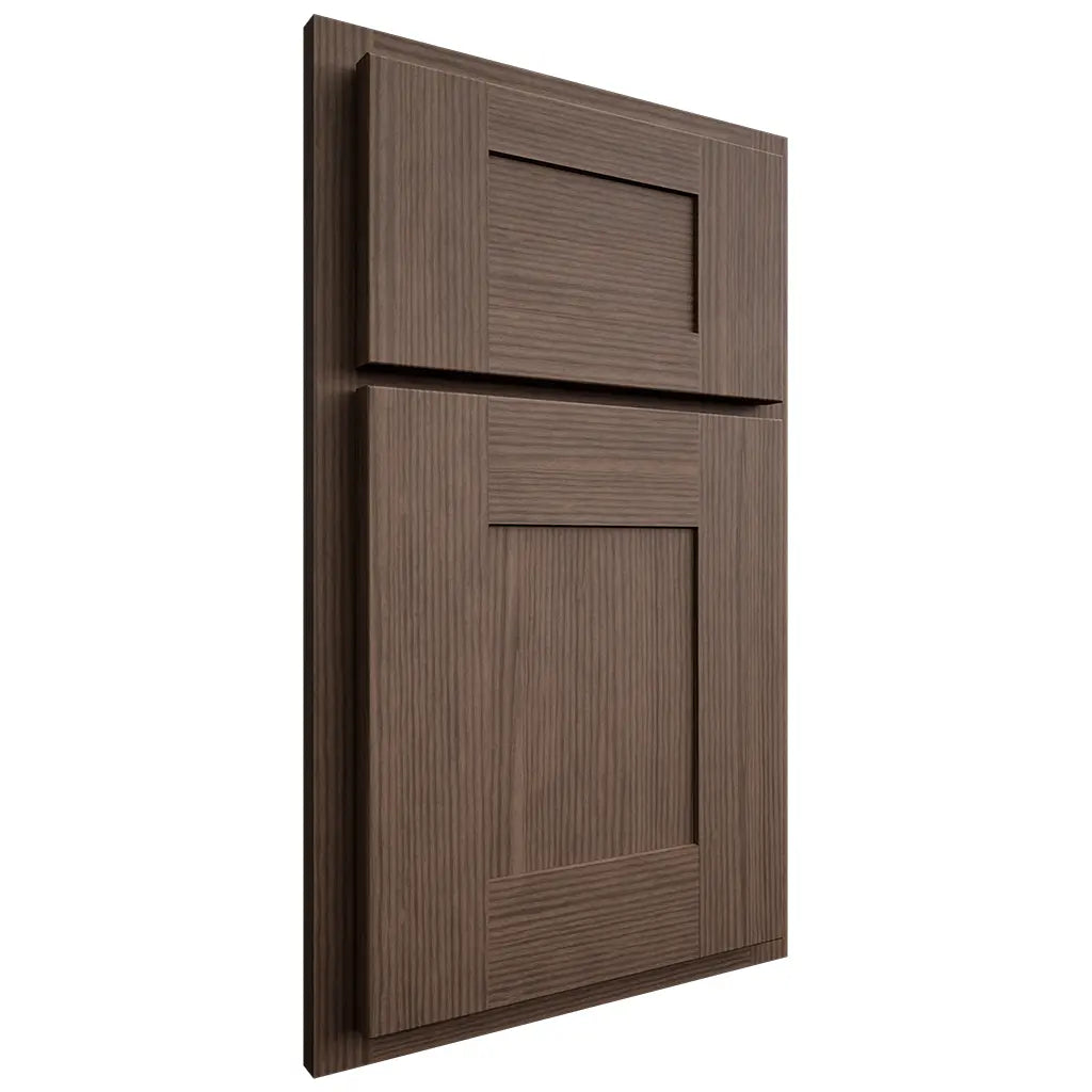 Shiloh Cabinetry Partial Overlay Hartford White Oak Rift Cut Mineral Door