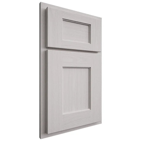 Shiloh Cabinetry Partial Overlay Heritage White Oak Plain Cut Cotton Door