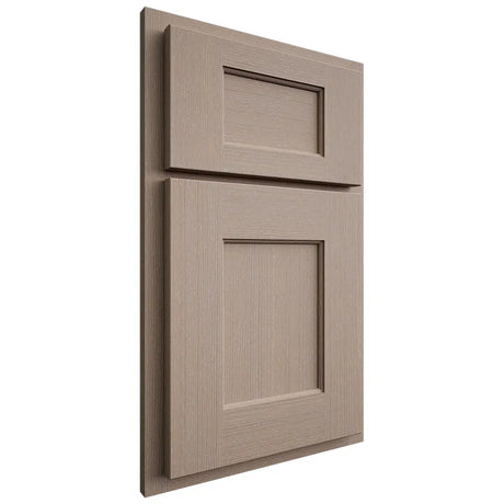 Shiloh Cabinetry Partial Overlay Heritage White Oak Quarter Sawn Whitewash Door