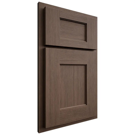 Shiloh Cabinetry Partial Overlay Heritage White Oak Rift Cut Mineral Door