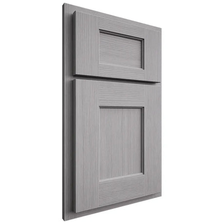 Shiloh Cabinetry Partial Overlay Heritage White Oak Rift Cut Stratus Door