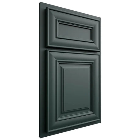 Shiloh Cabinetry Partial Overlay Kendall Paintable Billiard Green Door
