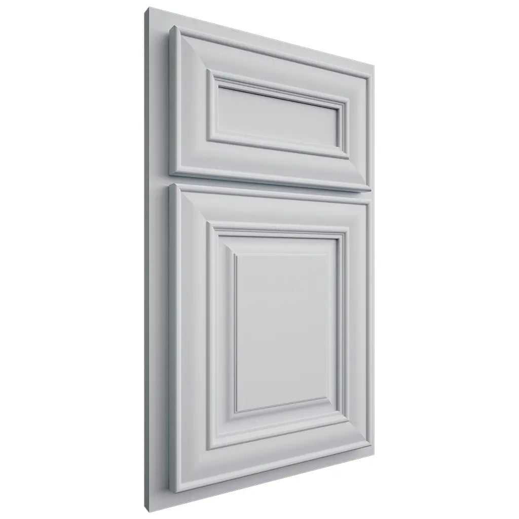 Shiloh Cabinetry Partial Overlay Kendall Paintable Niebla Azul Door