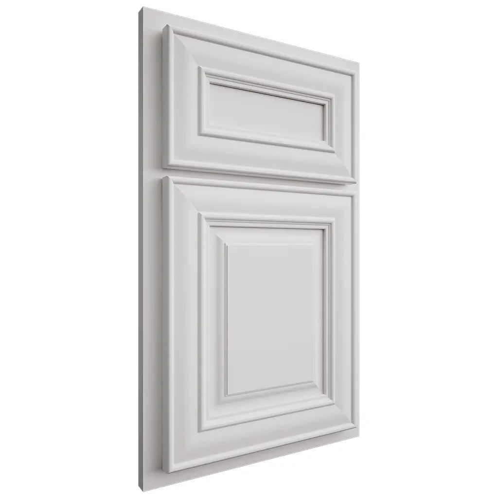 Shiloh Cabinetry Partial Overlay Kendall Paintable Polar Door
