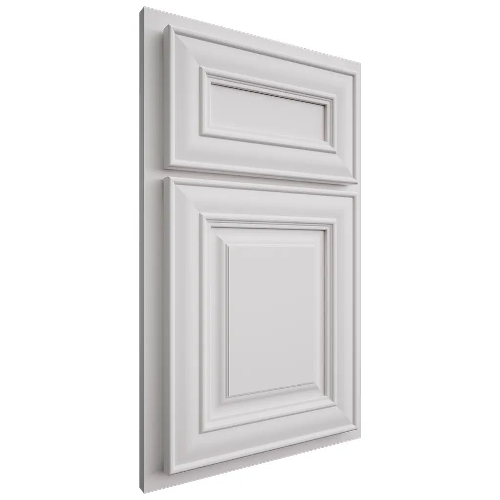 Shiloh Cabinetry Partial Overlay Kendall Paintable Pure White Door