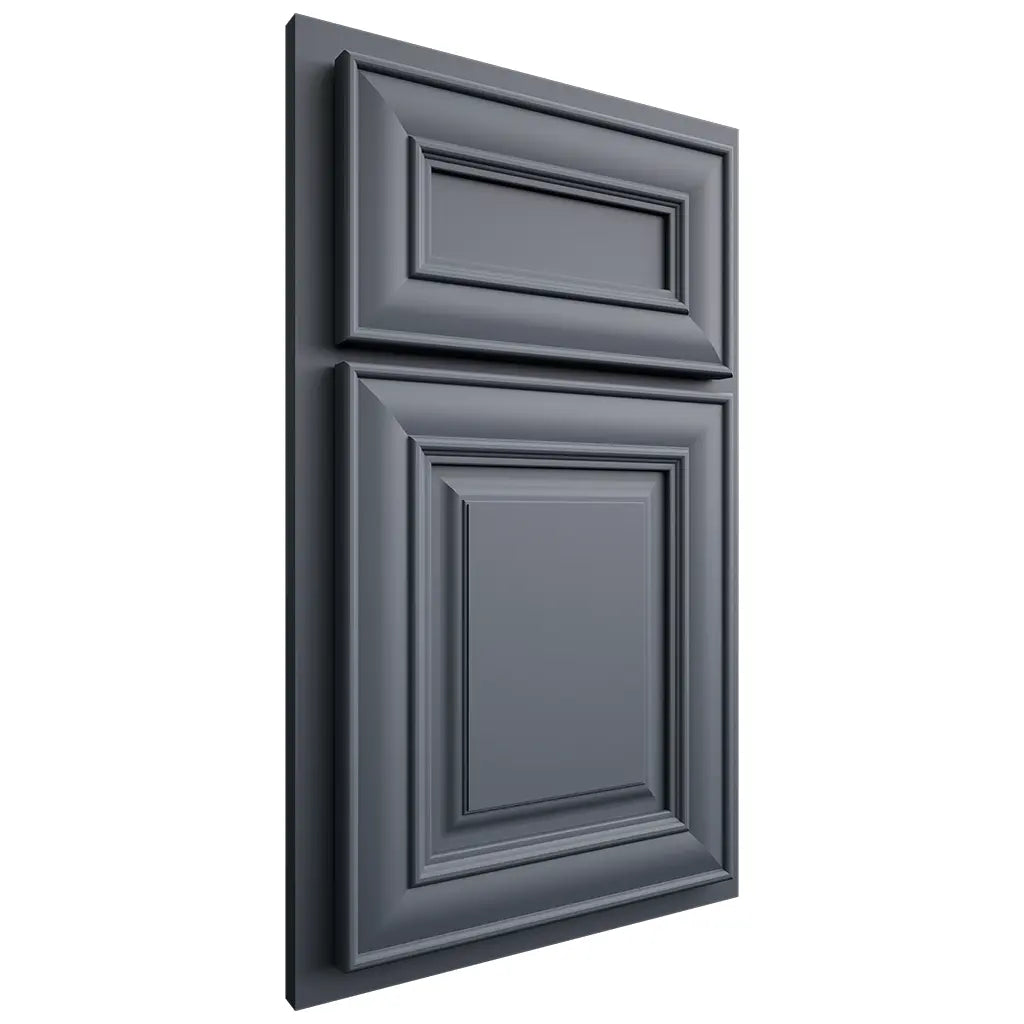 Shiloh Cabinetry Partial Overlay Kendall Paintable Slate Tile Door