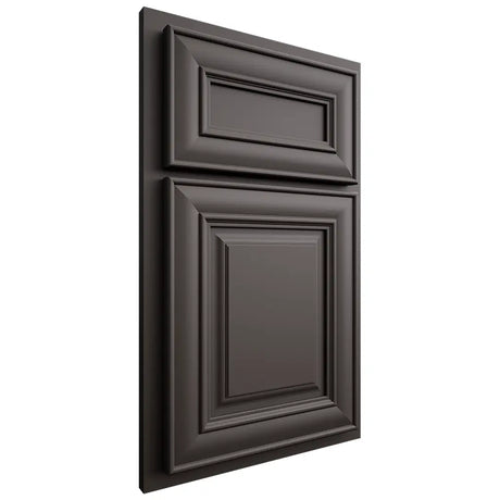 Shiloh Cabinetry Partial Overlay Kendall Paintable Urbane Bronze Door
