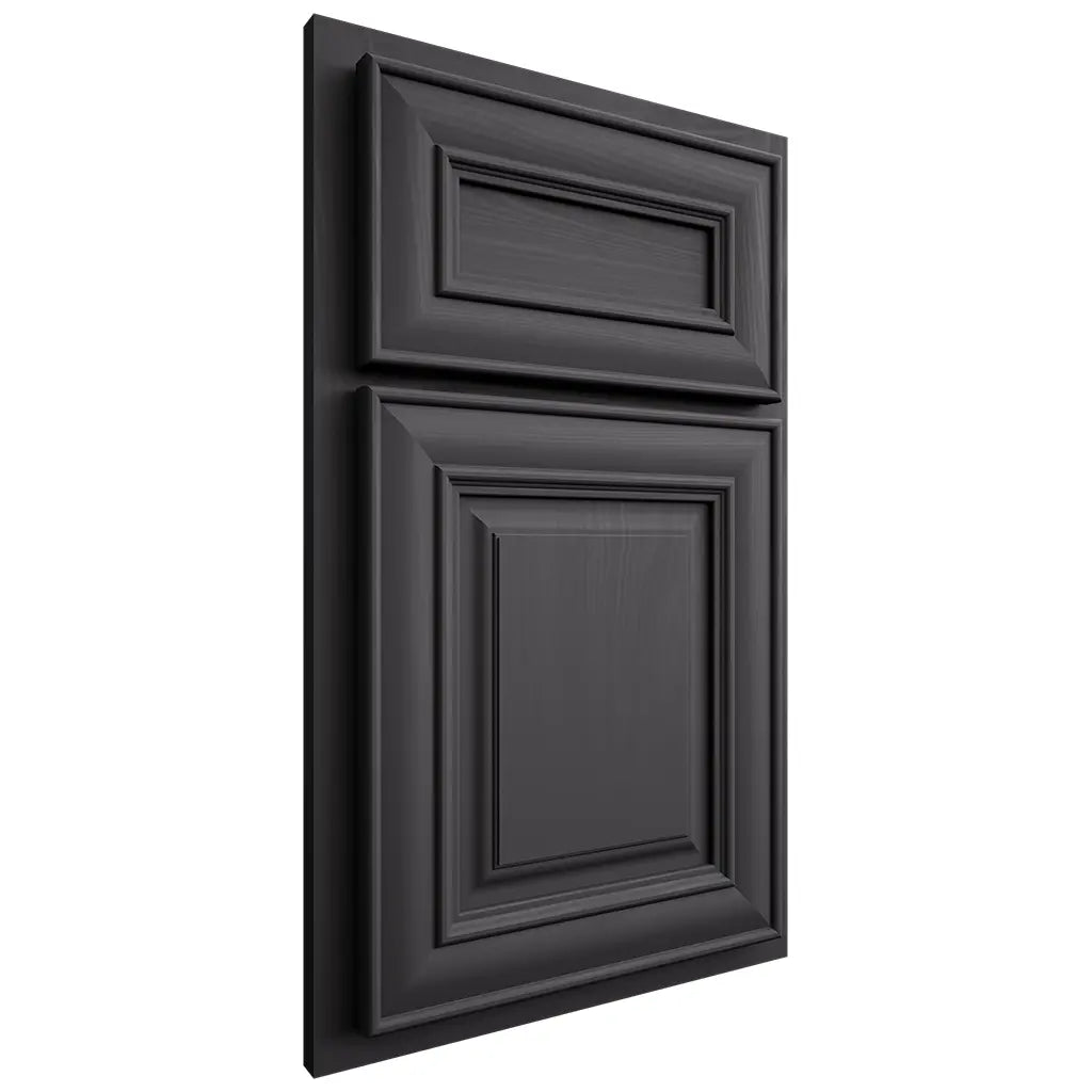 Shiloh Cabinetry Partial Overlay Kendall Poplar Plain Cut Cadet Door