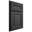 Shiloh Cabinetry Partial Overlay Kendall Poplar Plain Cut Cadet Door