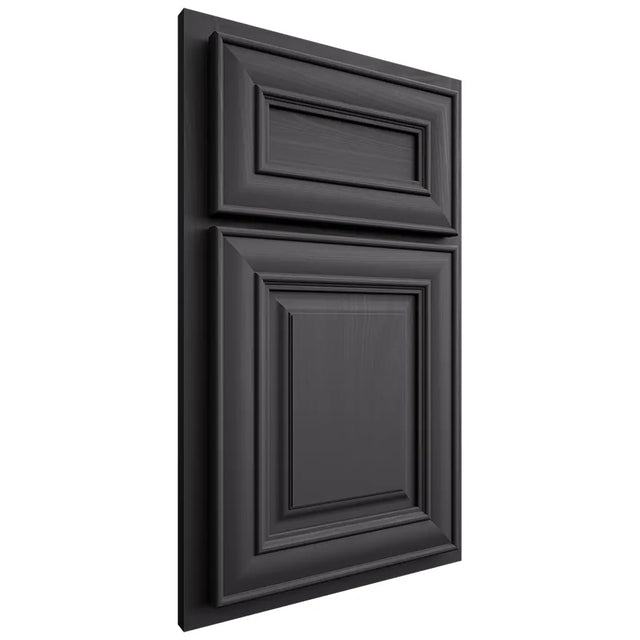 Shiloh Cabinetry Partial Overlay Kendall Poplar Plain Cut Cadet Door