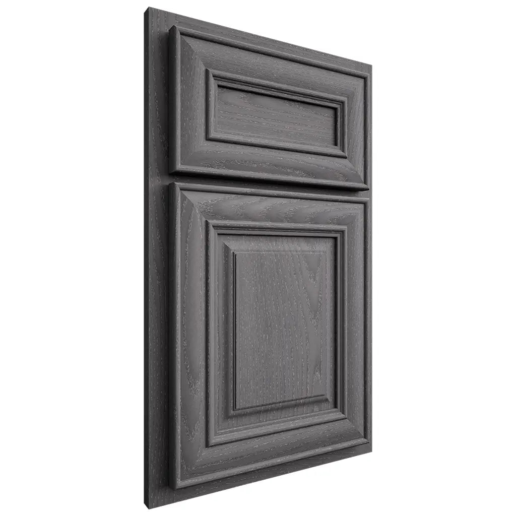 Shiloh Cabinetry Partial Overlay Kendall Red Oak Plain Cut Cadet Door