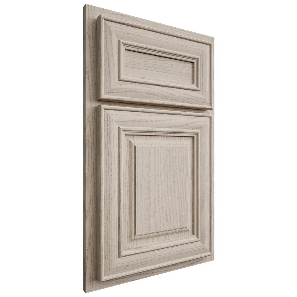 Shiloh Cabinetry Partial Overlay Kendall Walnut Plain Cut Seagull Door