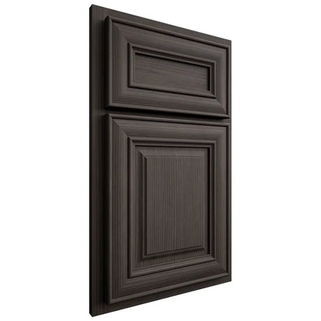 Shiloh Cabinetry Partial Overlay Kendall White Oak Rift Cut Creekside Door