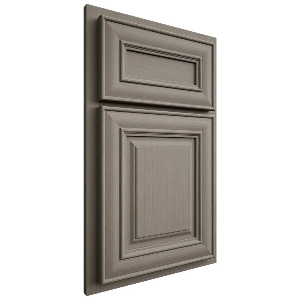 Shiloh Cabinetry Partial Overlay Kendall White Oak Rift Cut Thyme Door