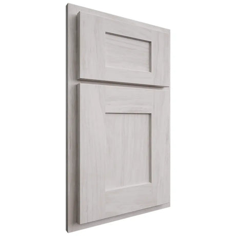 Shiloh Cabinetry Partial Overlay Lancaster Alder Plain Cut Cotton Door