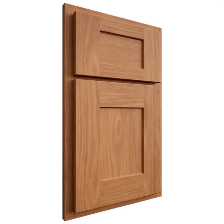 Shiloh Cabinetry Partial Overlay Lancaster Cherry Plain Cut Medium Door