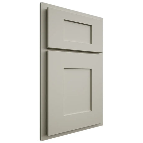 Shiloh Cabinetry Partial Overlay Lancaster Paintable Clary Sage Door