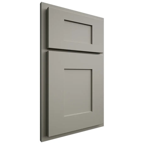 Shiloh Cabinetry Partial Overlay Lancaster Paintable Evergreen Fog Door