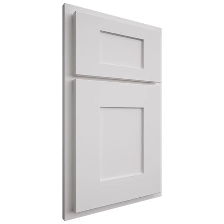 Shiloh Cabinetry Partial Overlay Lancaster Paintable Polar Door