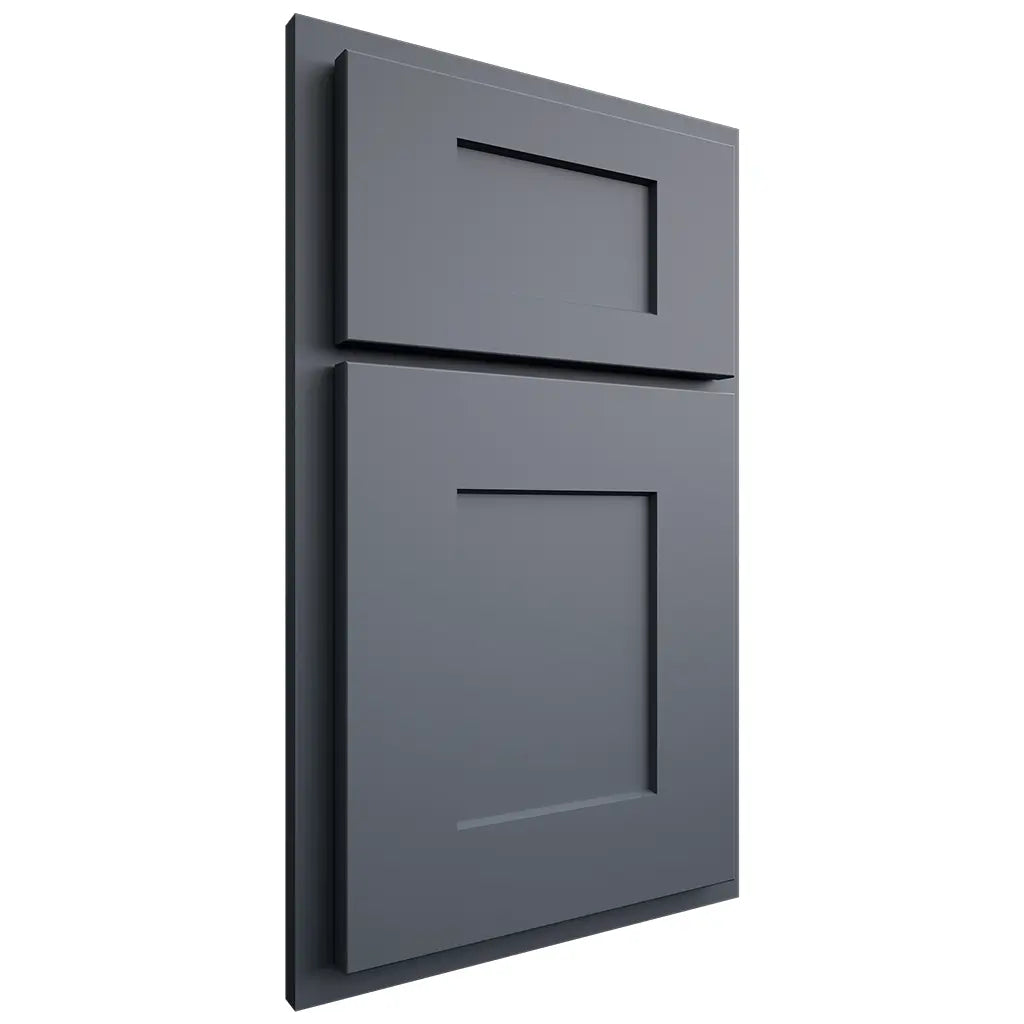 Shiloh Cabinetry Partial Overlay Lancaster Paintable Slate Tile Door
