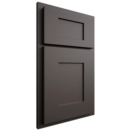 Shiloh Cabinetry Partial Overlay Lancaster Paintable Urbane Bronze Door