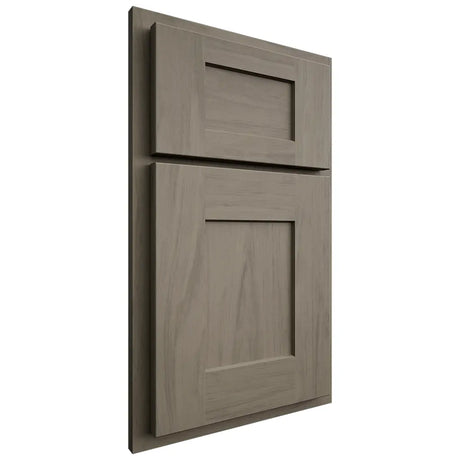 Shiloh Cabinetry Partial Overlay Lancaster Poplar Plain Cut Sterling Door