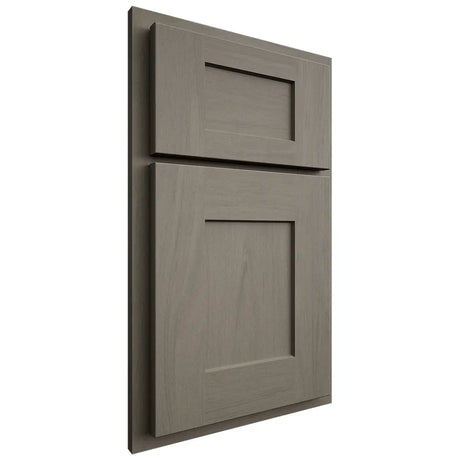 Shiloh Cabinetry Partial Overlay Lancaster Poplar Plain Cut Thyme Door