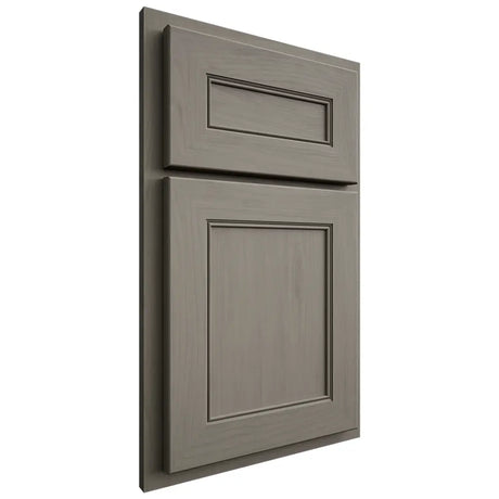 Shiloh Cabinetry Partial Overlay Landes Alder Plain Cut Thyme Door