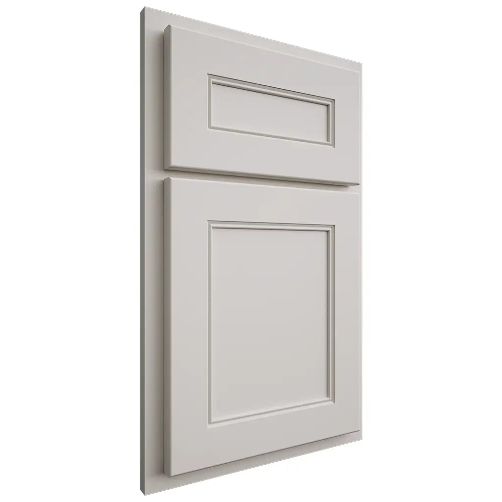 Shiloh Cabinetry Partial Overlay Landes Paintable Beige Door
