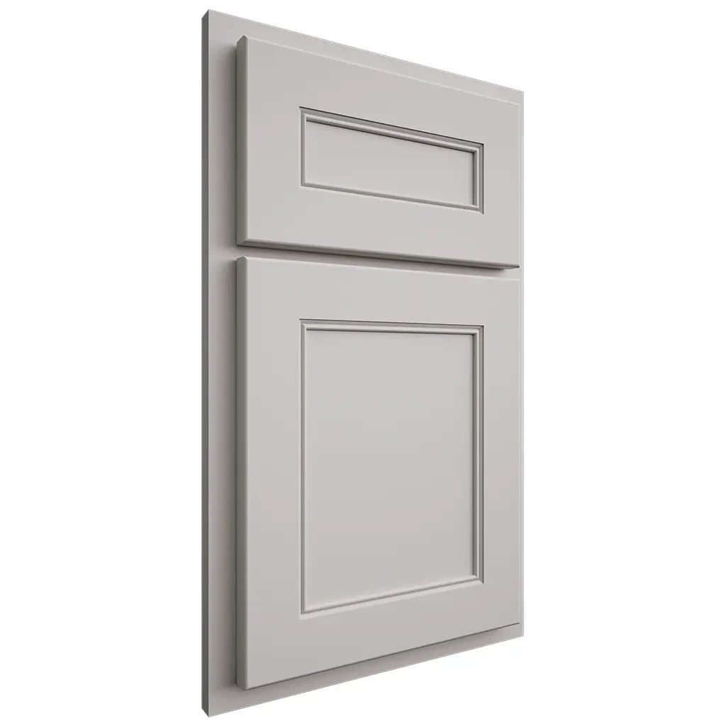 Shiloh Cabinetry Partial Overlay Landes Paintable Mindful Gray Door