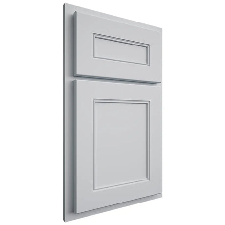 Shiloh Cabinetry Partial Overlay Landes Paintable Niebla Azul Door