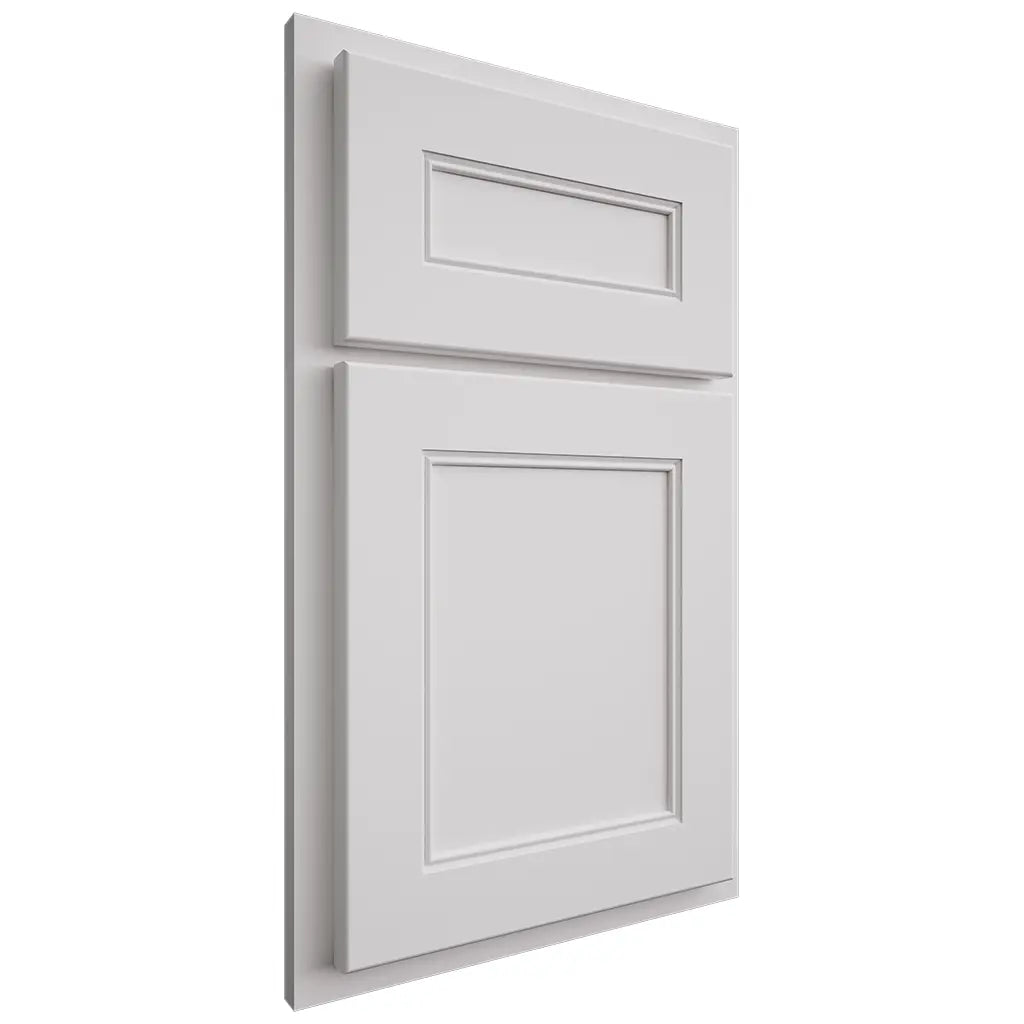 Shiloh Cabinetry Partial Overlay Landes Paintable Polar Door