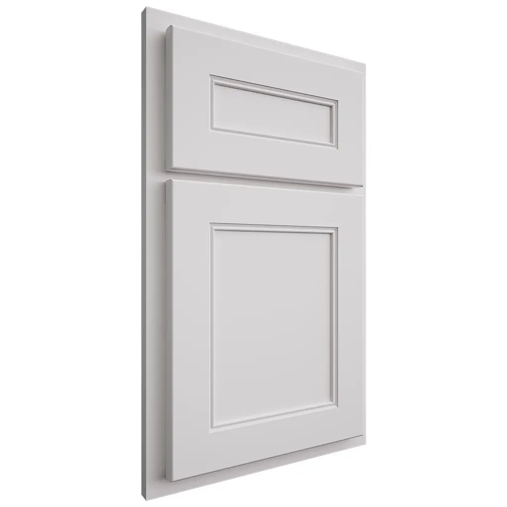 Shiloh Cabinetry Partial Overlay Landes Paintable Pure White Door