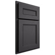 Shiloh Cabinetry Partial Overlay Landes Poplar Plain Cut Cadet Door