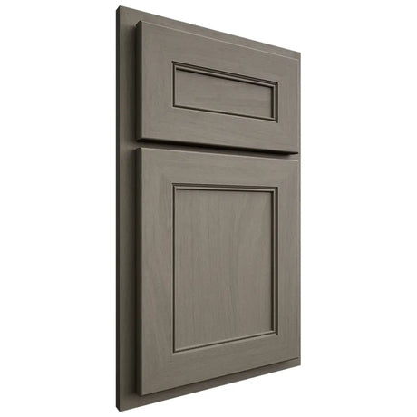 Shiloh Cabinetry Partial Overlay Landes Poplar Plain Cut Thyme Door