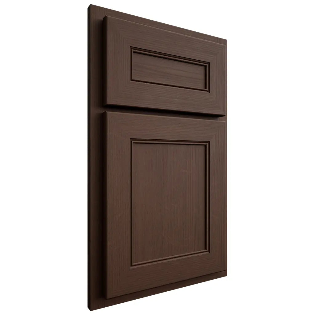 Shiloh Cabinetry Partial Overlay Landes White Oak Quarter Sawn Braun Door